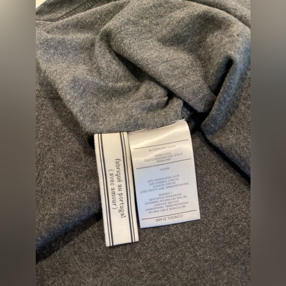 AMI alexandre Mattiussi wool and jersey tshirt - Picture 7 of 10